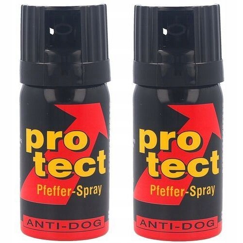 Gaz pieprzowy na zwierzęta psy KKS ProTect 40ml 2x