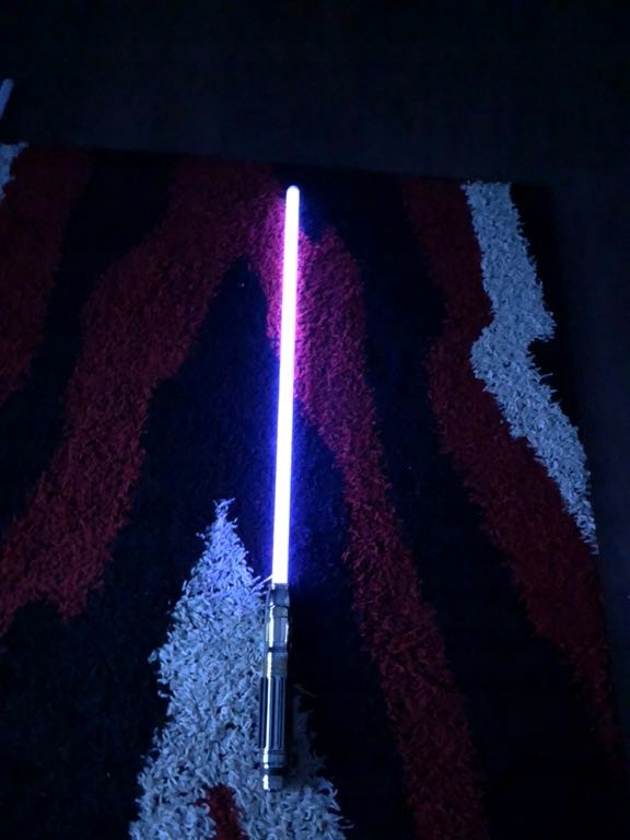 Miecz Swietlny Star Wars Force Fx Lightsaber Windu 7827775292 Oficjalne Archiwum Allegro