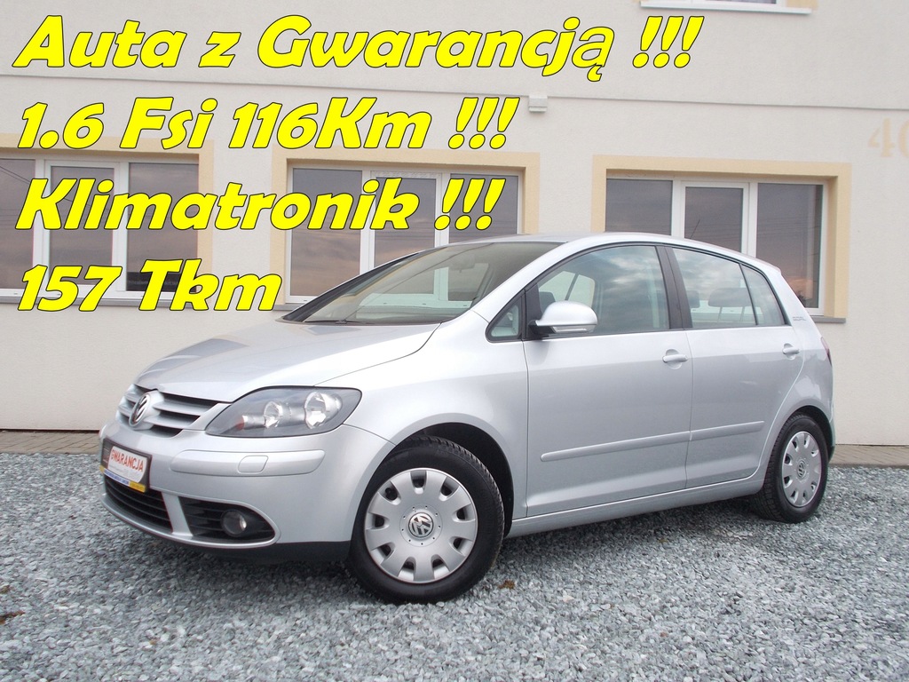 Volkswagen Golf V Plus 1.6 Fsi Benzyna 116Km Goal