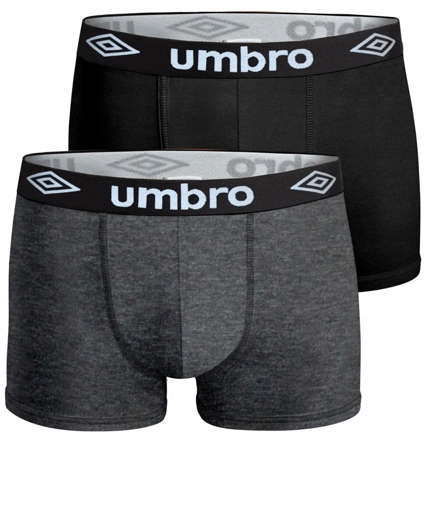 2PAK BOKSERKI MĘSKIE UMBRO zestaw bawełna *XL