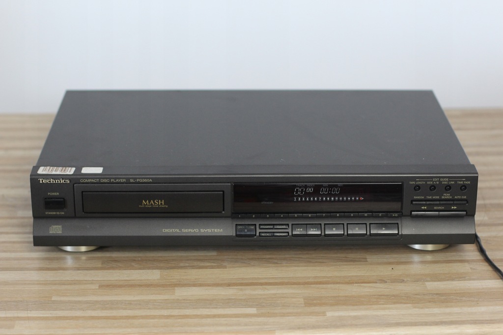 Odtwarzacz CD Technics SL-PG360A czarny , uszk.
