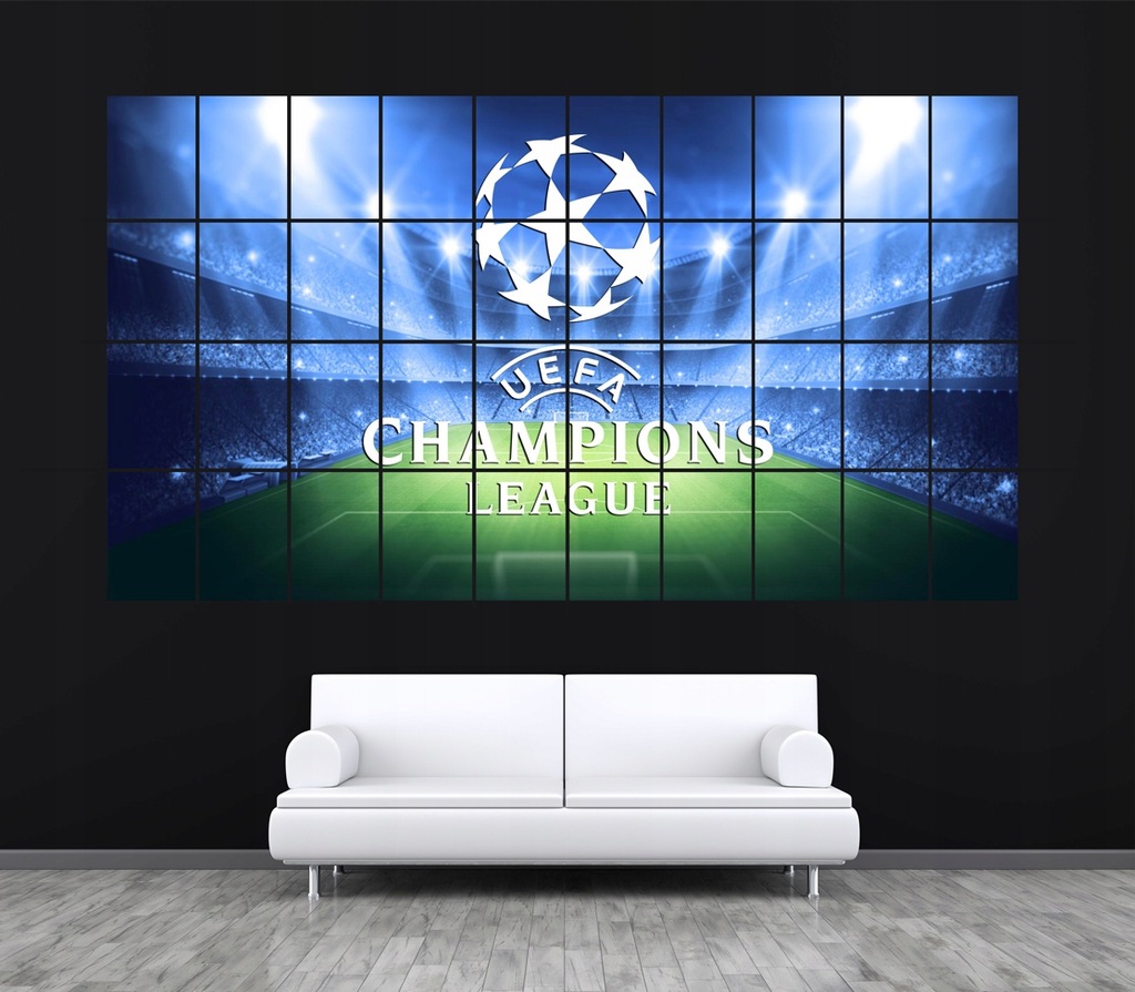 OBRAZ PLAKAT Liga Mistrzów UEFA CHAMPIONS LEAGUE