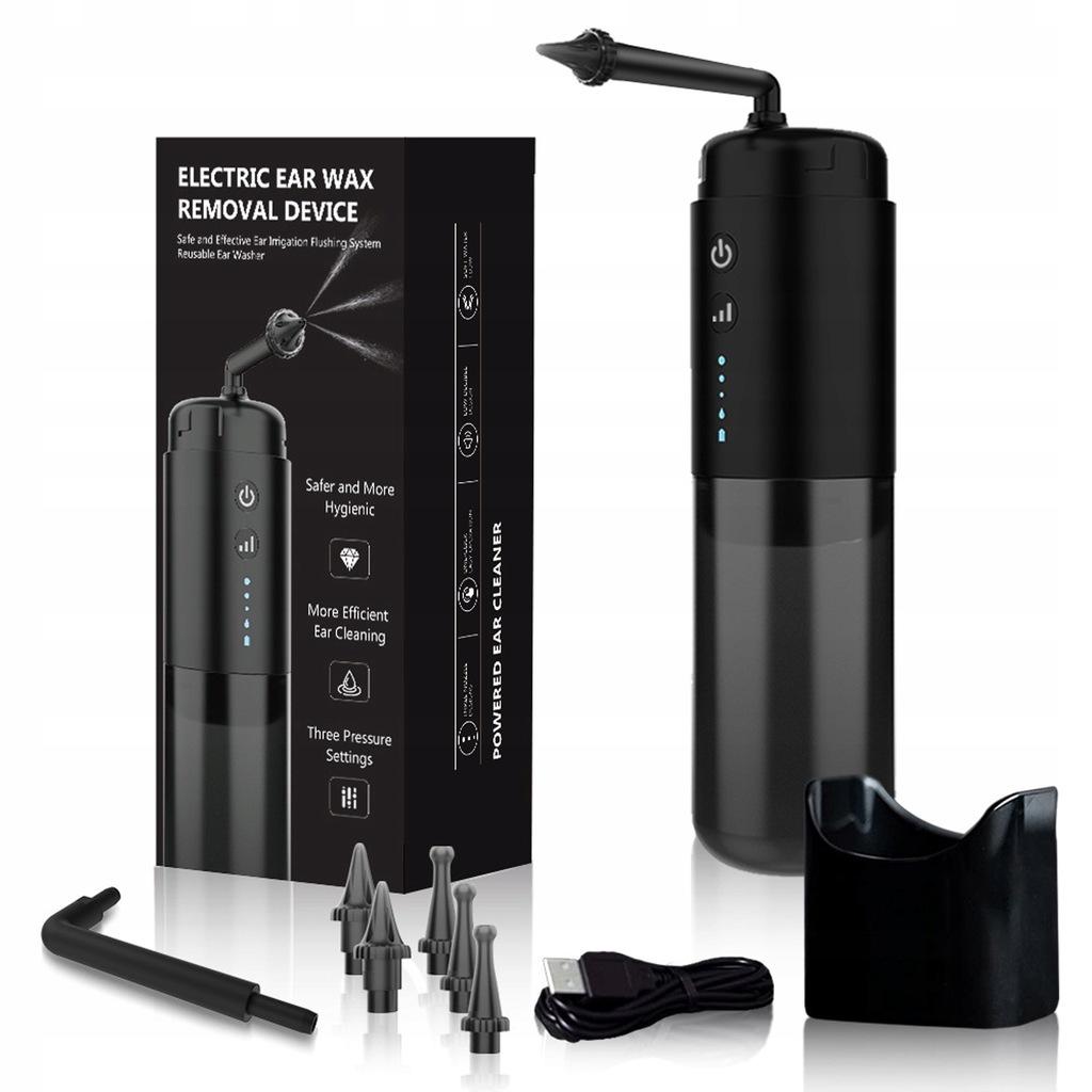 IRYGATOR STRZYKAWKA ELEKTRYCZNY DO PŁUKANIA CZYSZCZENIA USZU