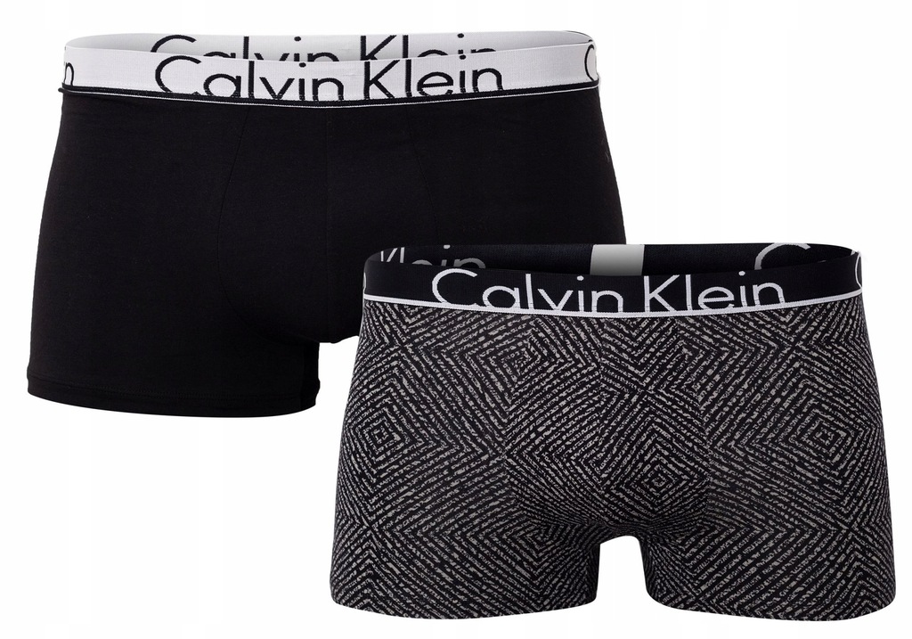 CALVIN KLEIN BOKSERKI MĘSKIE STRETCH 2 PAK Roz: M