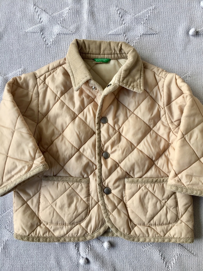 BENETTON Kurtka Pikowanka 12 m 74 cm