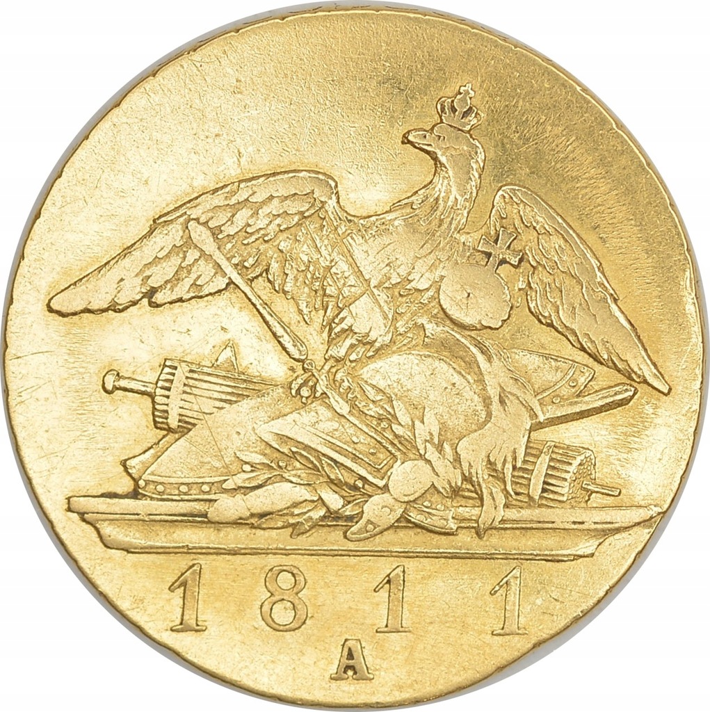 19.PRUSY, FRYD.WILHELM III,2 FREDERICK D'OR 1811 A