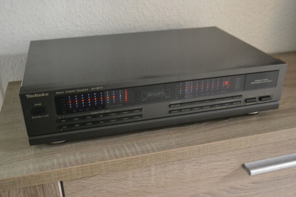 Technics SH-GE70 Equalizer Korektor graficzny Spectrum Analyzer