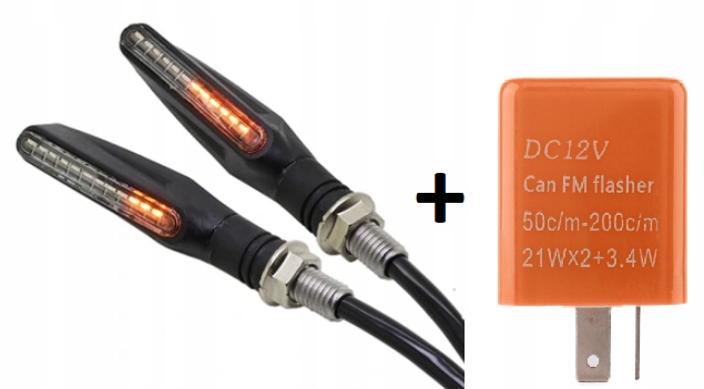 2x KIERUNKOWSKAZY LED QUAD ATV PRZERYWACZ