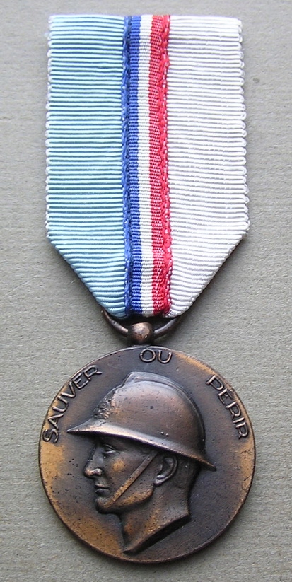 Francja medal Straży Pożarnej Departamentu Yvelines