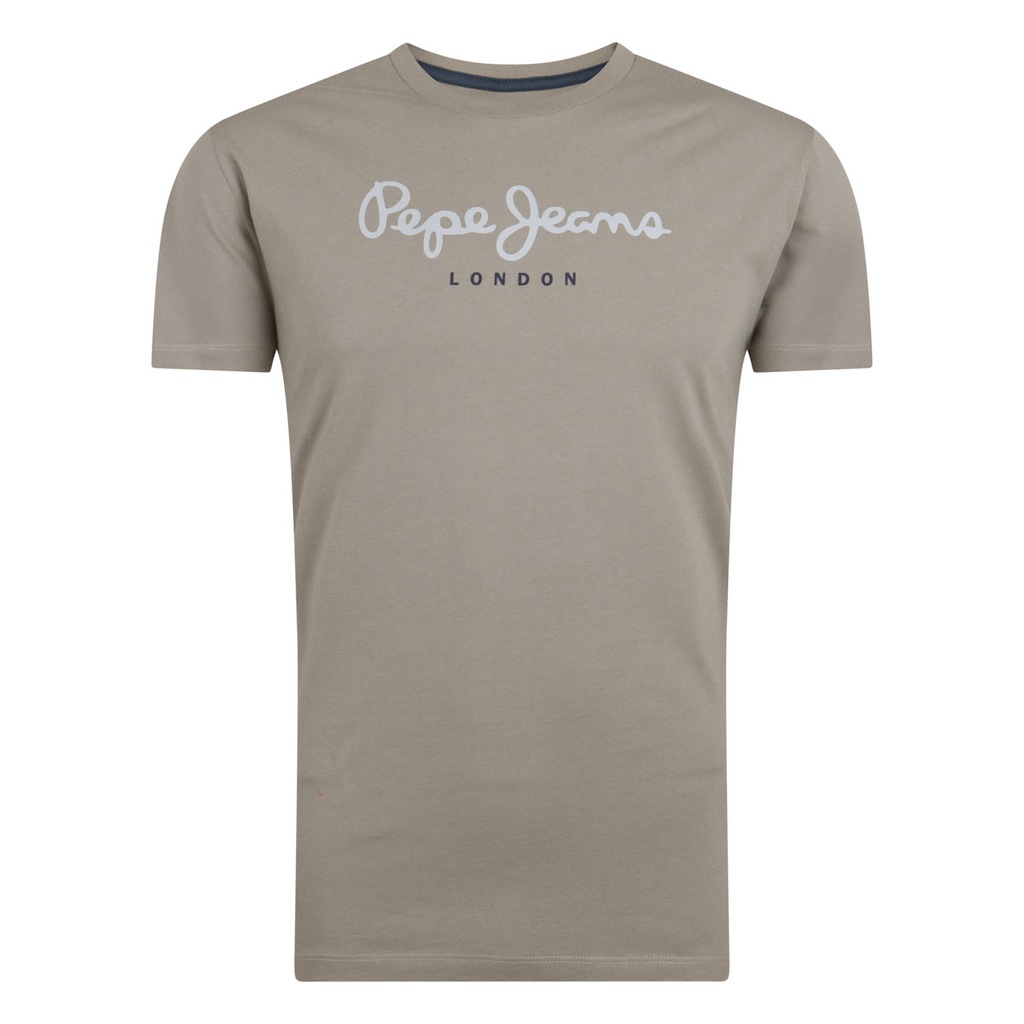 KOSZULKA MĘSKA T-SHIRT PEPE JEANS KHAKI XXL