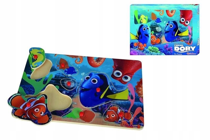 Puzzle z uchwytami Gdzie jest Dory Eichhorn Simba