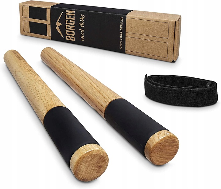 UCHWYT ŚCIENNY DO ROWERÓW BORGEN DREWNO 27CM