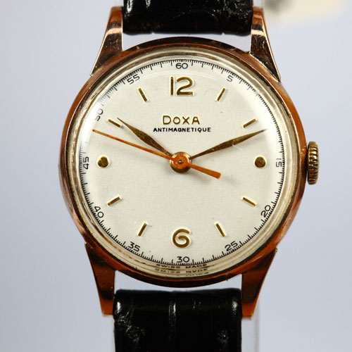 Zegarek damski złoty DOXA odrestaurowany