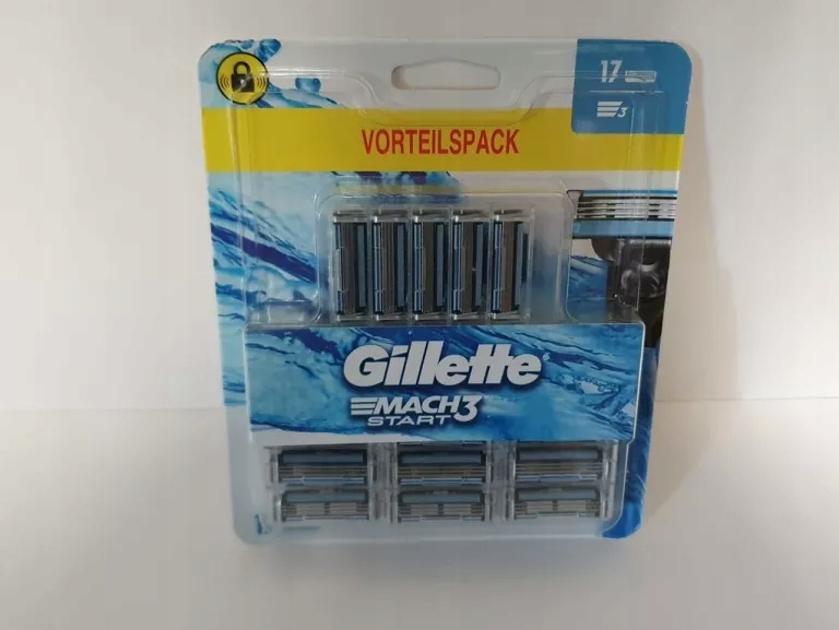 WKŁADY DO MASZYNKI GILLETTE MACH 3 START 17 SZT