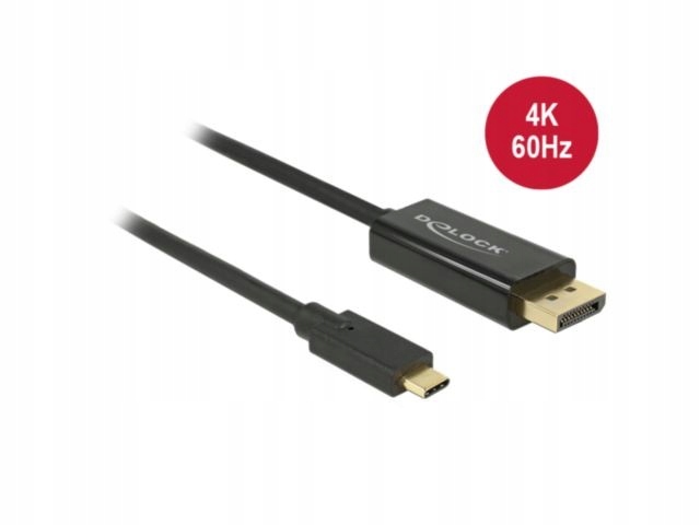 DELOCK Kabel USB-C -> DisplayPort M/M 2m (tryb)