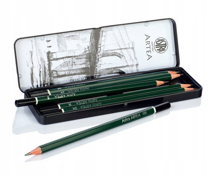Ołówki Zestaw Ołówków Ołówki Do Szkicowania 6 szt