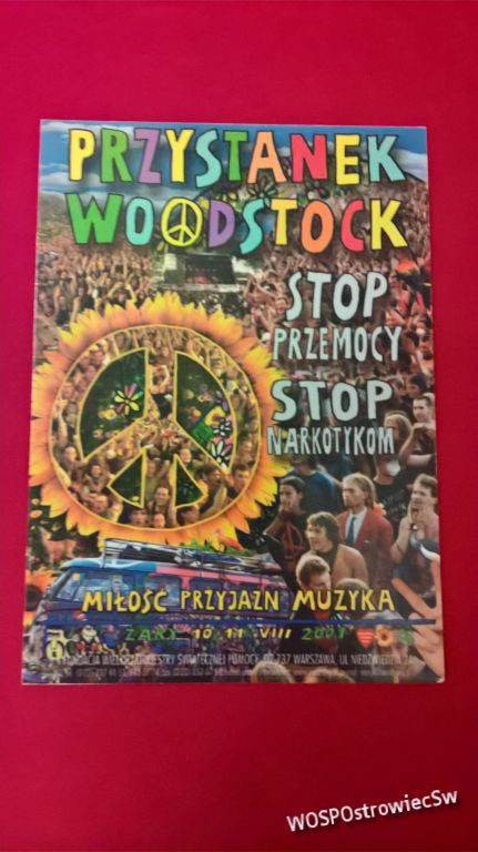 Pocztówka z VII Przystanku Woodstock #B