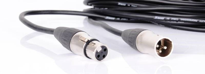 KABEL PRZEWÓD BSTpro XLR(m) / XLR(f) 1.5 metra