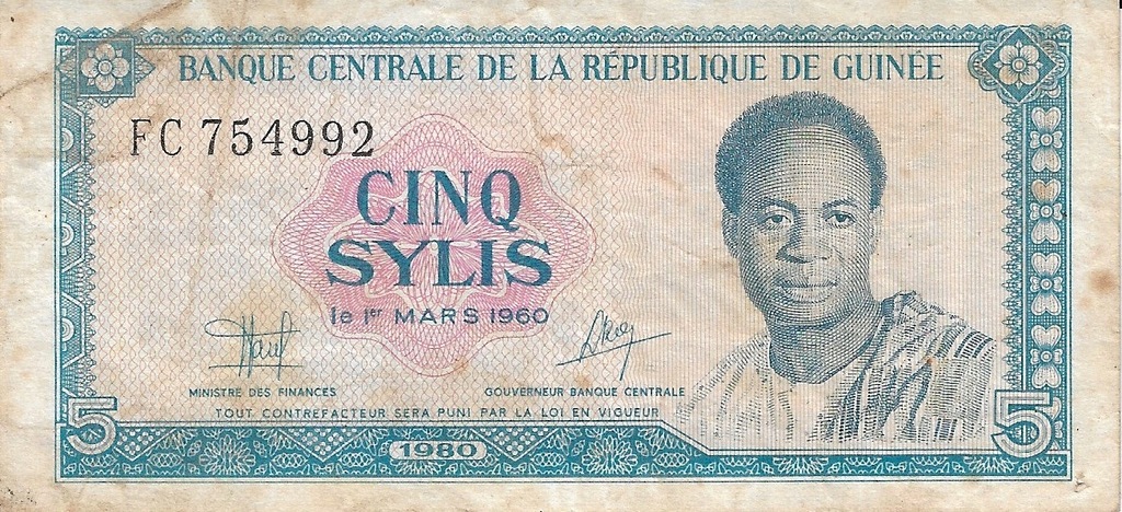 Gwinea 5 sylis 1980r