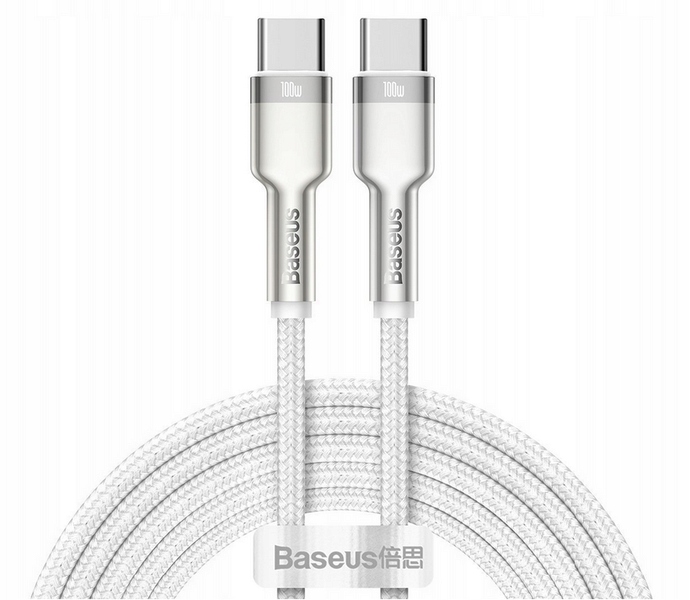 MOCNY KABEL PRZEWÓD USB-C SZYBKIE ŁADOWANIE Typ-C PD 100W QC 5A 2m BASEUS
