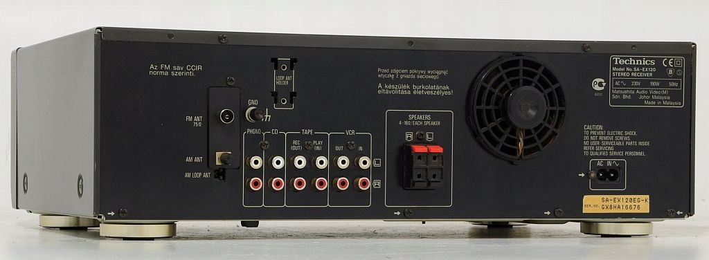 Купить КОМПАНИЯ TECHNICS SA-EX120 СТЕРЕО ПРИЕМНИК RDS: отзывы, фото и ...