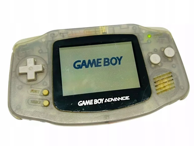 KONSOLA NINTENDO GAMEBOY ADVANCE AGB-001+ 4 GRY