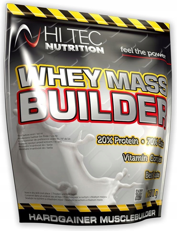 HiTec Nutrition Whey Mass Builder Wanilia 1500g