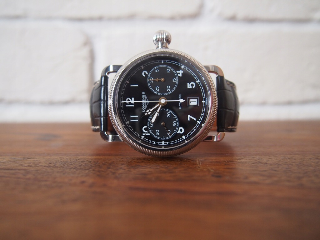 Longines Heritage Avigation Oversize Crown Chrono