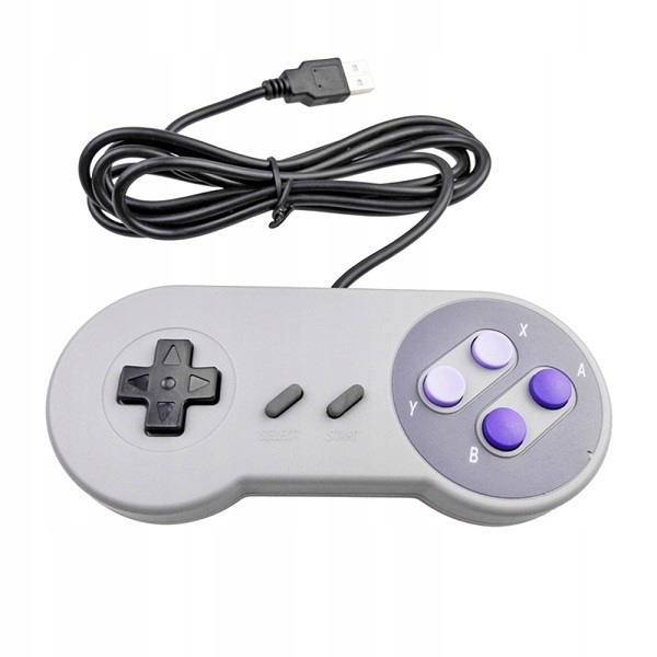 Kontroler pad retro SNES USB PC Raspberry Pi