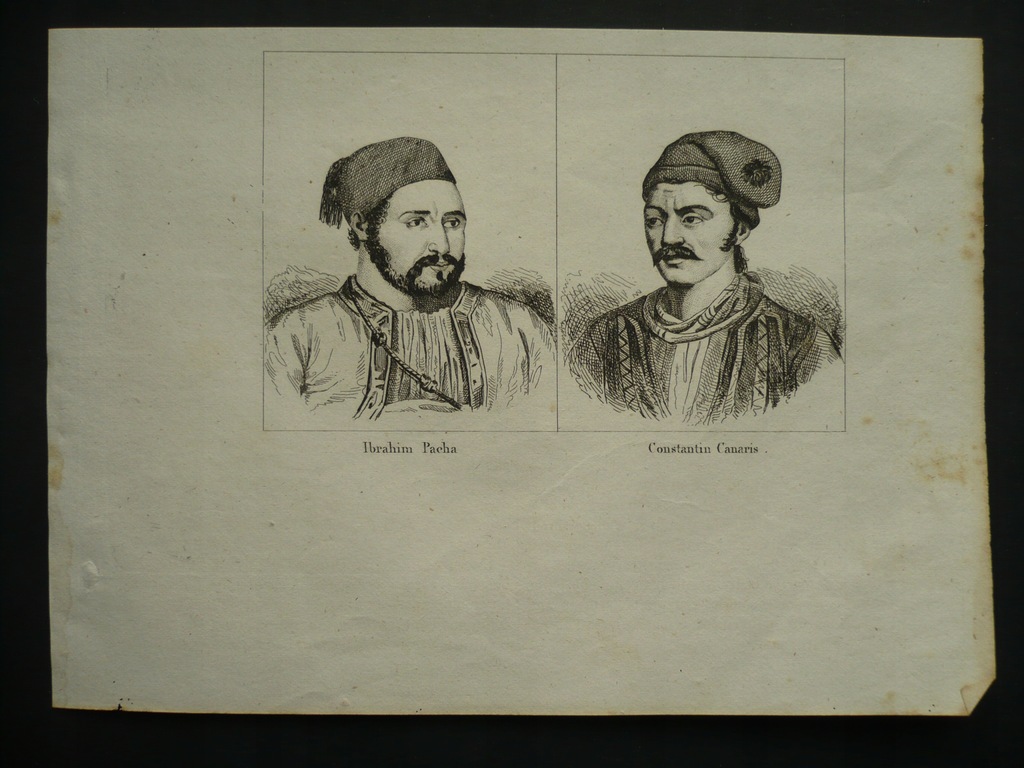Napoleon, Ibrahim Pacha i Constantin C, oryg. 1836