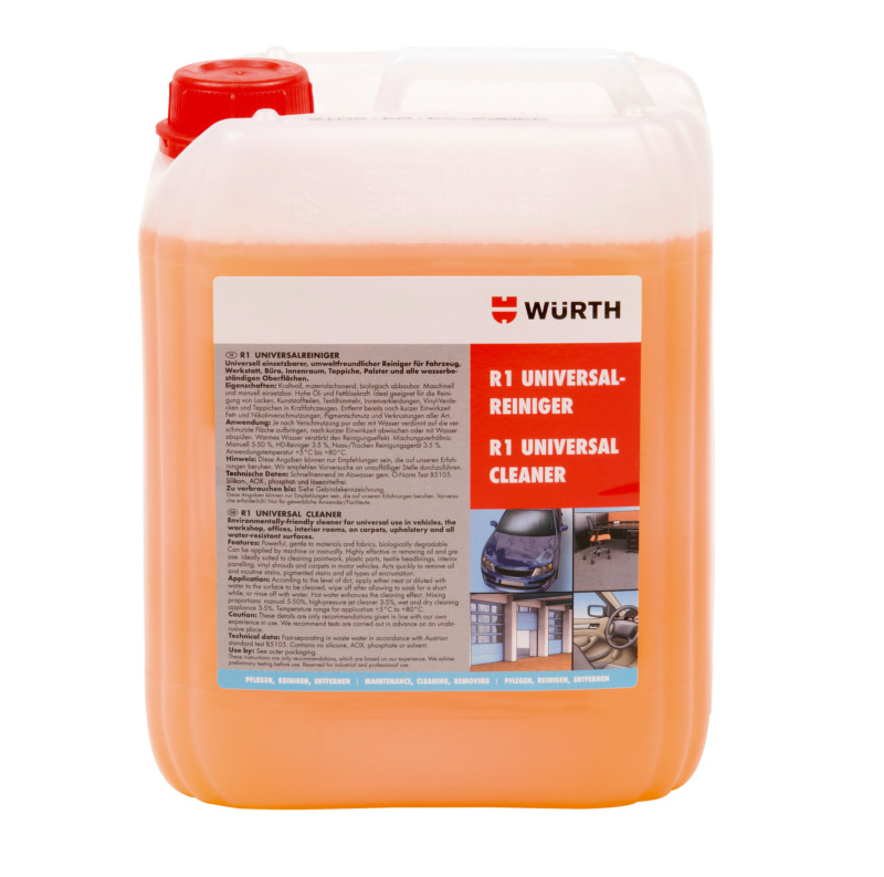 WURTH R1 SZAMPON DO PRANIA do KARCHER TORNADO 5L