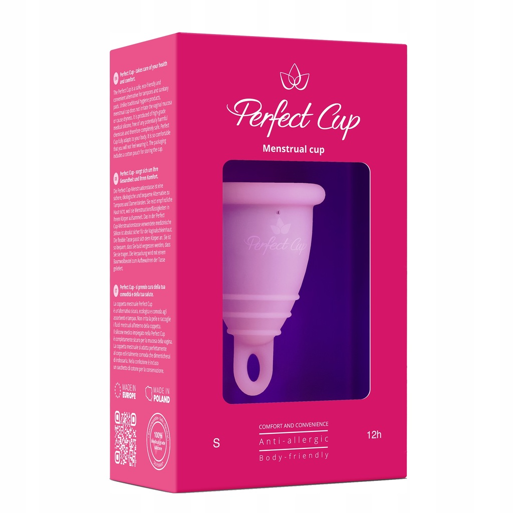 PERFECT CUP Kubeczek menstruacyjny róż (S)