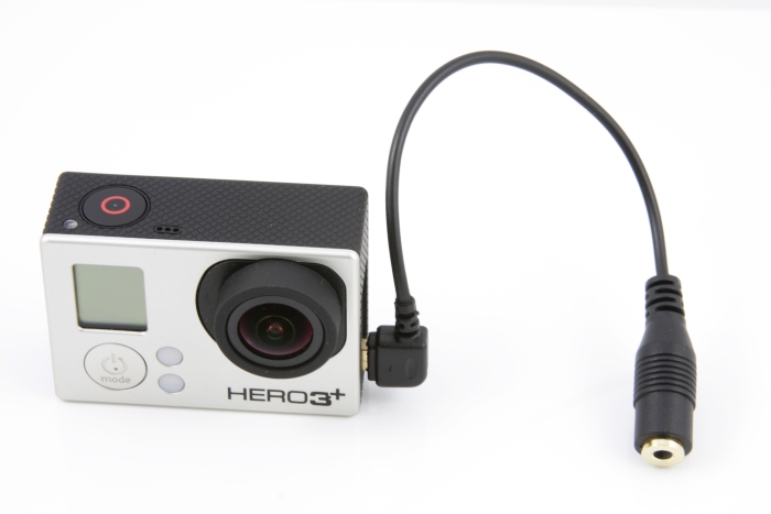 Купить Адаптер для микрофона Mini Jack 3,5 мм GoPro Hero 4 3+ 3: отзывы, фото, характеристики в интерне-магазине Aredi.ru