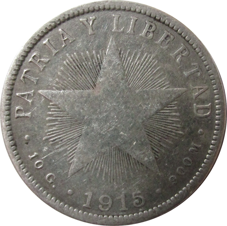 40 CENTAVOS 1915 - STAN (3) - KUBA 10