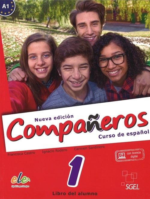 Companeros 1 podręcznik + licencia digital nueva