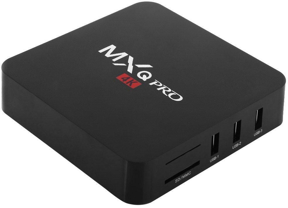 Купить ТВ ПРИСТАВКА MXQ PRO 4K SMART TV UHD ANDROID 7.0 HDMI SD: отзывы, фото, характеристики в интерне-магазине Aredi.ru