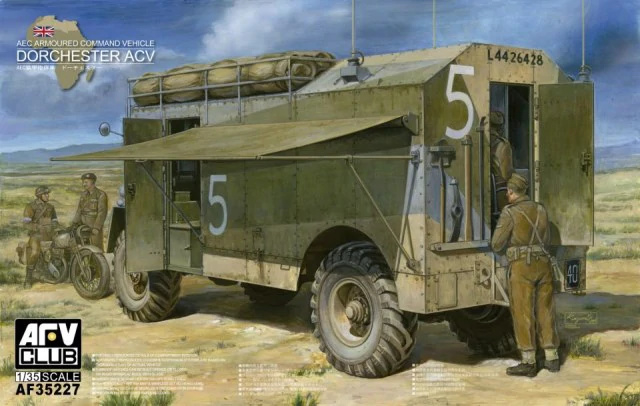 Dorchester ACV 4x4 ACV (w/Interior) -AFV Club 1/35