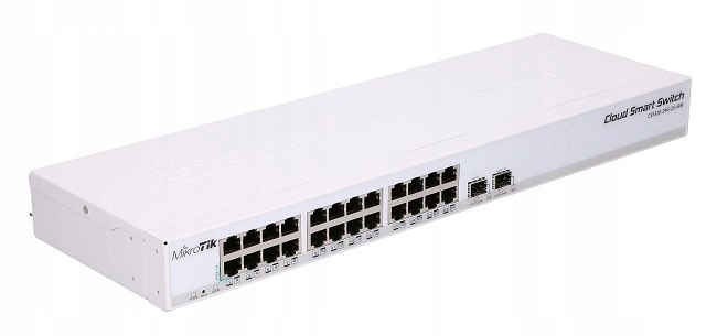 MIKROTIK CRS326-24G-2S+RM CLOUD ROUTER SWITCH 800MHZ, 512MB, 24XGE, 2XSFP+,