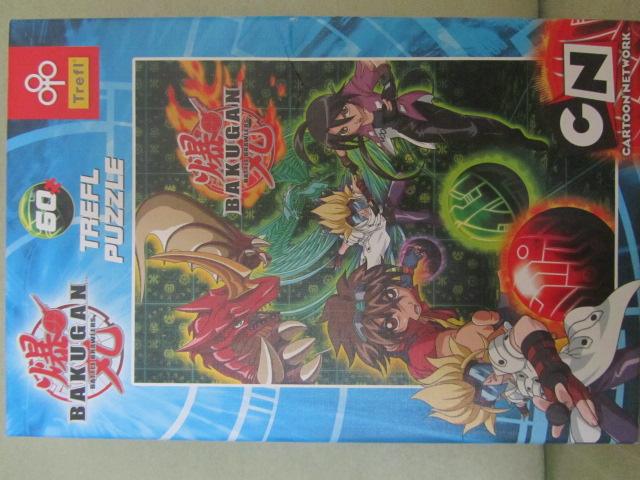 PUZZLE 60 el. Bakugan - stan bdb TREFL