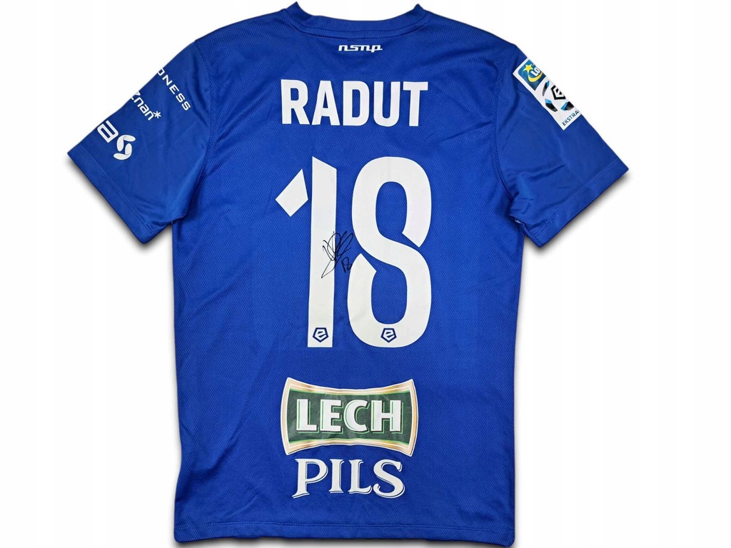 Radut - Lech Poznań - koszulka z autografem (clu)