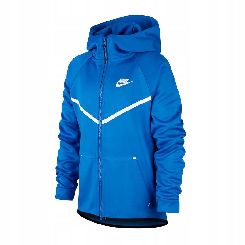 Bluza NIKE NSW HOODIE FZ Jr AR4018-403 - 140 cm