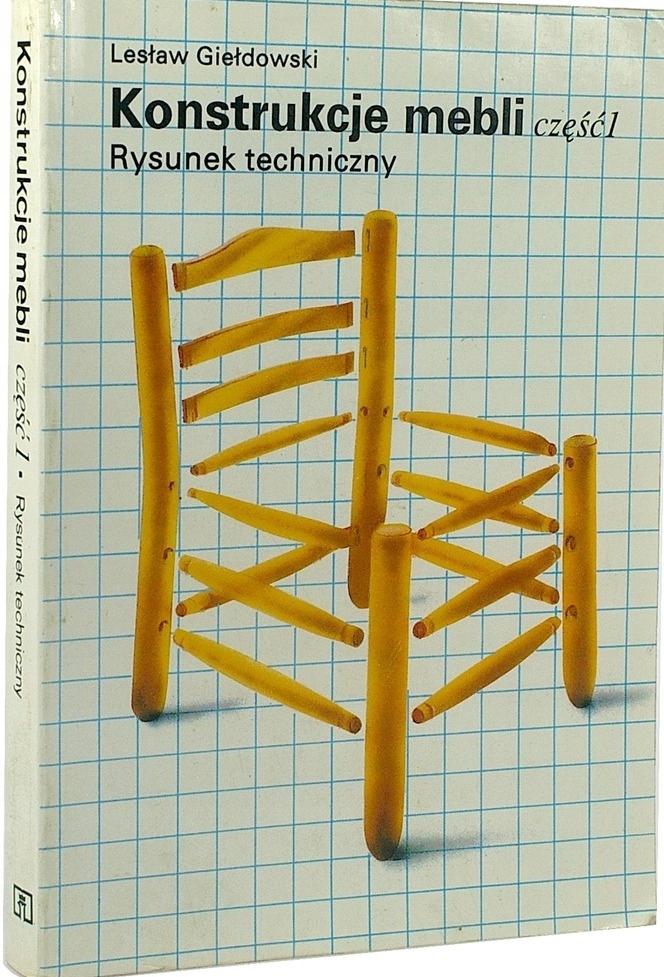 Konstrukcje mebli część 1 rysunek techniczny