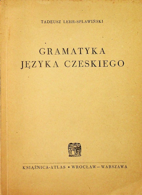 Gramatyka języka czeskiego 1950 r