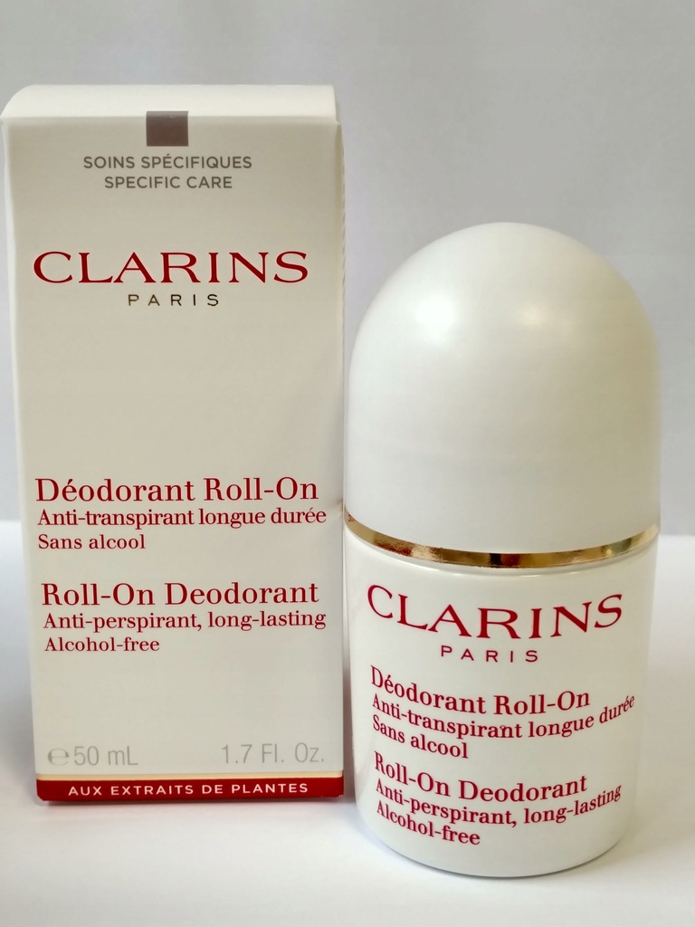 CLARINS ROLL-ON DEODORANT 50ml Long-lasting