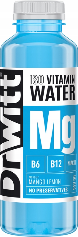 Napój Dr Witt ISO Vitamin Water Mango cytryna MAGNEZ 550ml