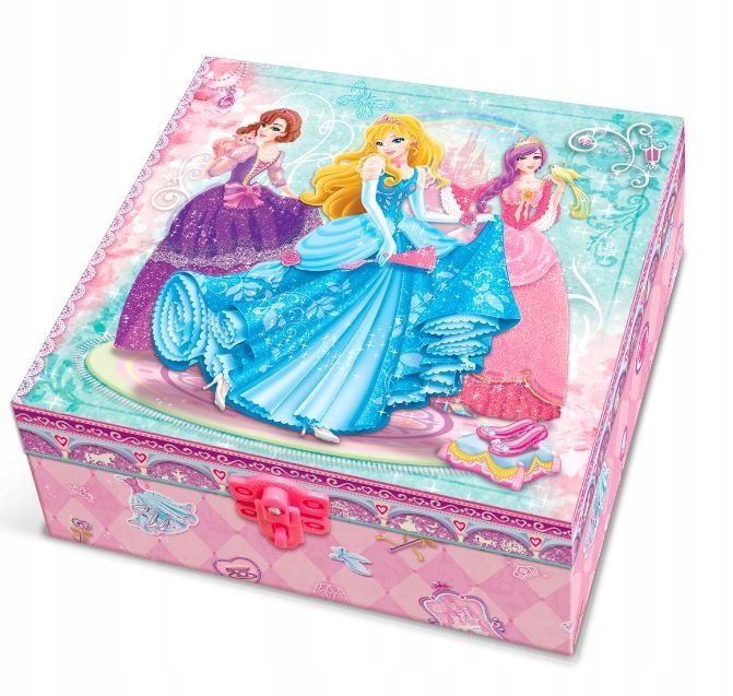 Pecoware Zestaw w pudełku z półkami - Princess PREZENT NA ŚPREZENT NA ŚWIĘT