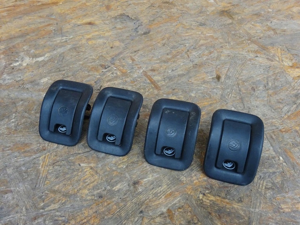 AUDI A4 B8 ZAŚLEPKI MOCOWANIE FOTELIKA ISOFIX KPL 13769216870