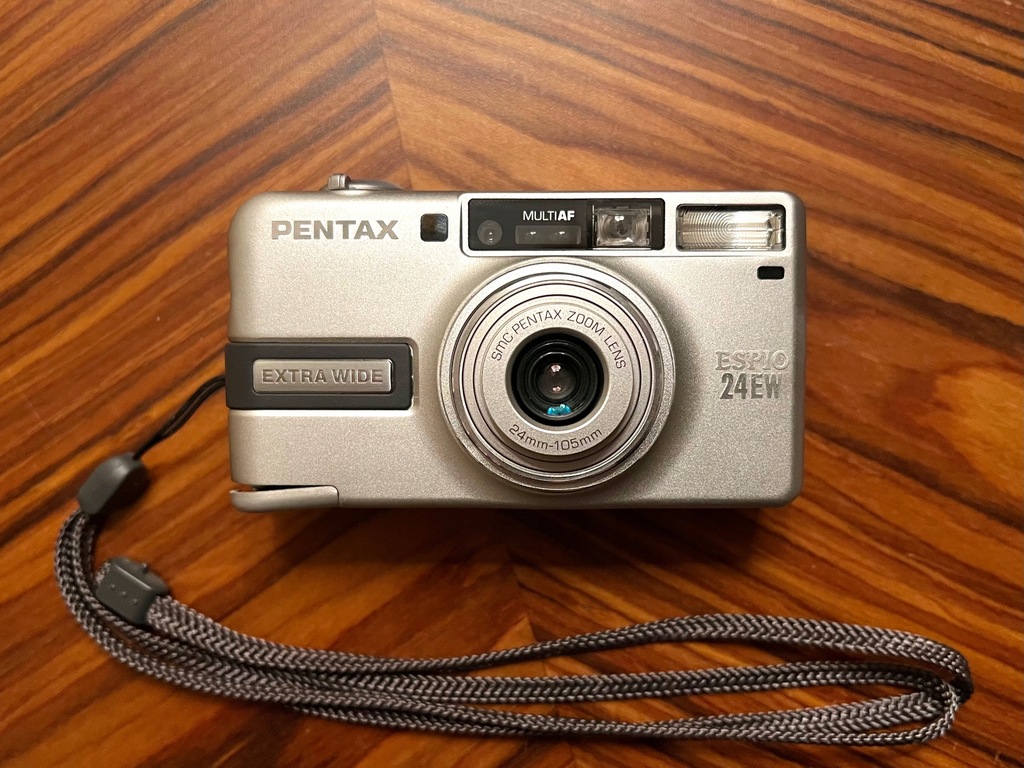 Pentax 24ew Pentax Espio 24EW Rzadki Kompakt 24-105 Mm 14115169200