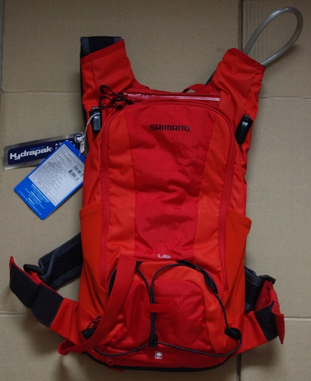 Nowy plecak Shimano UNZEN 6L hydration czerwony