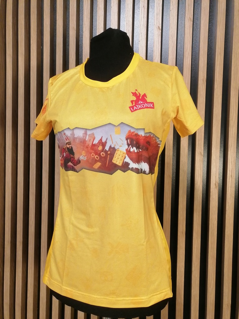 Damska koszulka techniczna "Lajkonik Biega", rozmiar L